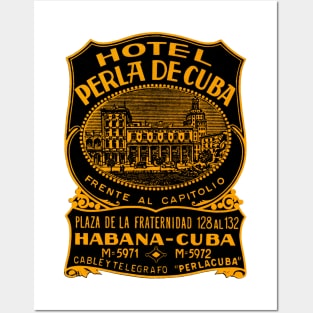 C. 1925 Hotel Perla De Cuba, Havana Posters and Art